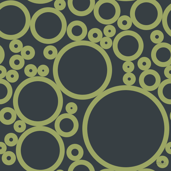 bubbles, circles, sponge, big, medium, small, 17 pixel line width, Green Smoke and Mirage circles bubbles sponge soap seamless tileable