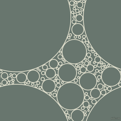 bubbles, circles, sponge, big, medium, small, 3 pixel line width, Green White and Sirocco circles bubbles sponge soap seamless tileable