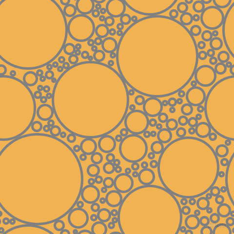 bubbles, circles, sponge, big, medium, small, 5 pixel line width, Grey and Casablanca circles bubbles sponge soap seamless tileable