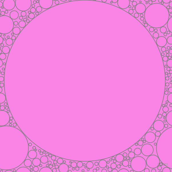 bubbles, circles, sponge, big, medium, small, 2 pixel line width, Grey and Pale Magenta circles bubbles sponge soap seamless tileable