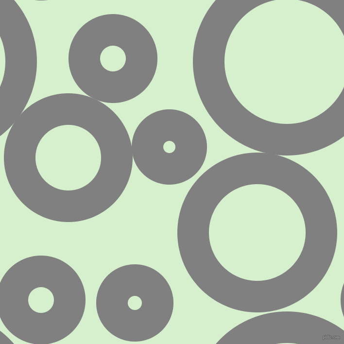 bubbles, circles, sponge, big, medium, small, 65 pixel line width, Grey and Snowy Mint circles bubbles sponge soap seamless tileable