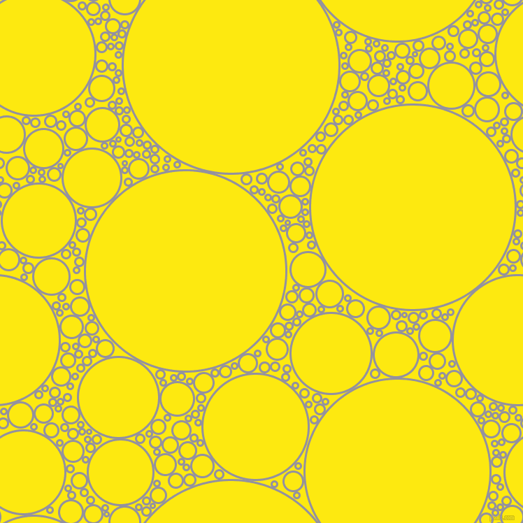 bubbles, circles, sponge, big, medium, small, 3 pixel line width, Grey Suit and Lemon circles bubbles sponge soap seamless tileable