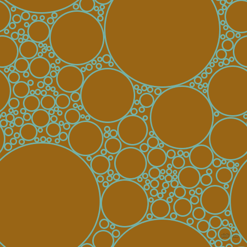 bubbles, circles, sponge, big, medium, small, 3 pixel line width, Gulf Stream and Golden Brown circles bubbles sponge soap seamless tileable
