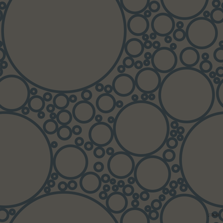 bubbles, circles, sponge, big, medium, small, 9 pixel line width, Gunmetal and Dune circles bubbles sponge soap seamless tileable