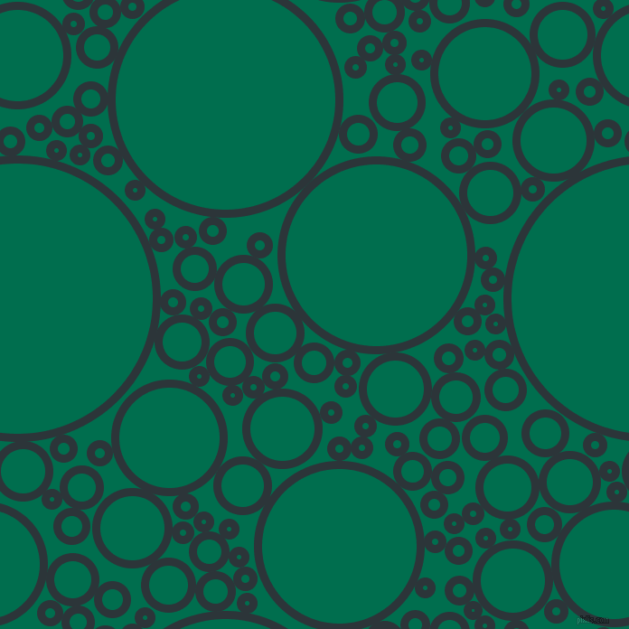 bubbles, circles, sponge, big, medium, small, 9 pixel line width, Gunmetal and Watercourse circles bubbles sponge soap seamless tileable