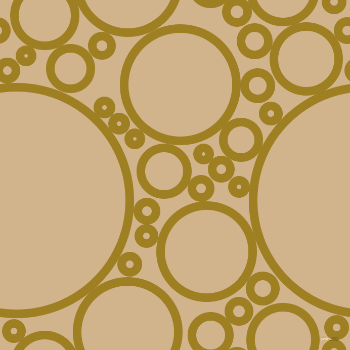 bubbles, circles, sponge, big, medium, small, 17 pixel line width, Hacienda and Tan circles bubbles sponge soap seamless tileable