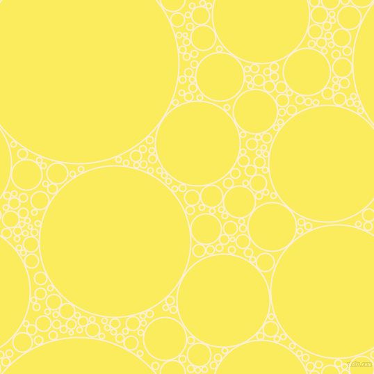 bubbles, circles, sponge, big, medium, small, 2 pixel line width, Half Dutch White and Corn circles bubbles sponge soap seamless tileable