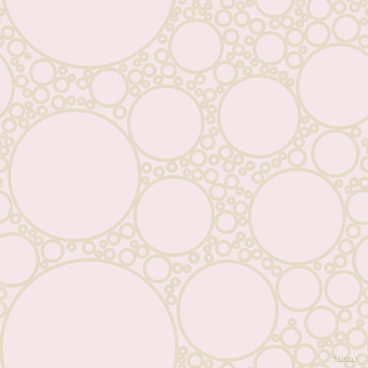 bubbles, circles, sponge, big, medium, small, 5 pixel line width, Half Spanish White and Amour circles bubbles sponge soap seamless tileable