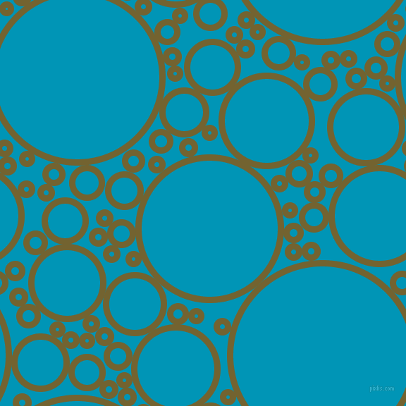 bubbles, circles, sponge, big, medium, small, 9 pixel line width, Himalaya and Bondi Blue circles bubbles sponge soap seamless tileable