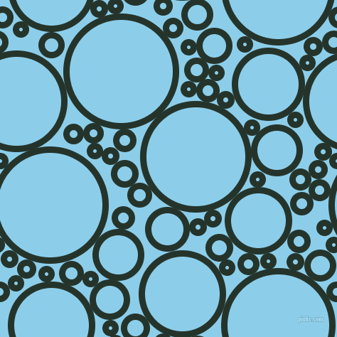 bubbles, circles, sponge, big, medium, small, 9 pixel line width, Holly and Anakiwa circles bubbles sponge soap seamless tileable