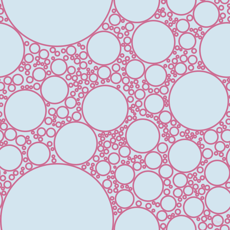 bubbles, circles, sponge, big, medium, small, 5 pixel line width, Hopbush and Pattens Blue circles bubbles sponge soap seamless tileable