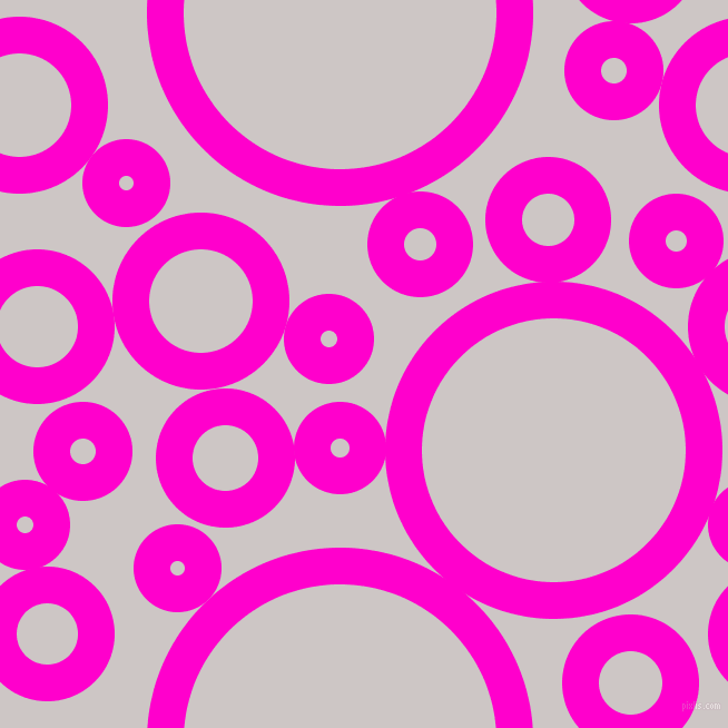 bubbles, circles, sponge, big, medium, small, 33 pixel line width, Hot Magenta and Alto circles bubbles sponge soap seamless tileable