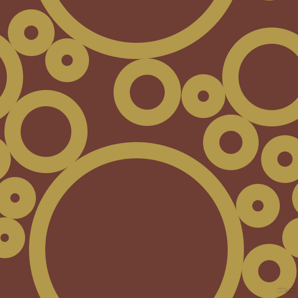 bubbles, circles, sponge, big, medium, small, 33 pixel line width, Husk and Metallic Copper circles bubbles sponge soap seamless tileable