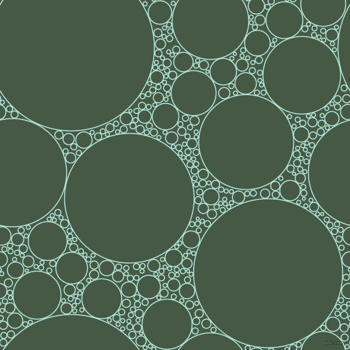 bubbles, circles, sponge, big, medium, small, 2 pixel line width, Ice Cold and Grey-Asparagus circles bubbles sponge soap seamless tileable