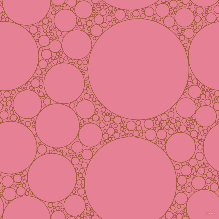 bubbles, circles, sponge, big, medium, small, 2 pixel line width, Indochine and Carissma circles bubbles sponge soap seamless tileable