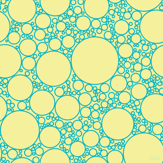 bubbles, circles, sponge, big, medium, small, 3 pixel line width, Iris Blue and Portafino circles bubbles sponge soap seamless tileable