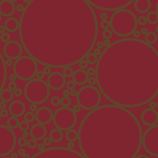 bubbles, circles, sponge, big, medium, small, 9 pixel line width, Irish Coffee and Scarlett circles bubbles sponge soap seamless tileable