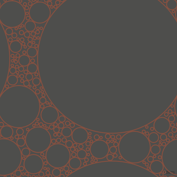 bubbles, circles, sponge, big, medium, small, 3 pixel line width, Ironstone and Ship Grey circles bubbles sponge soap seamless tileable
