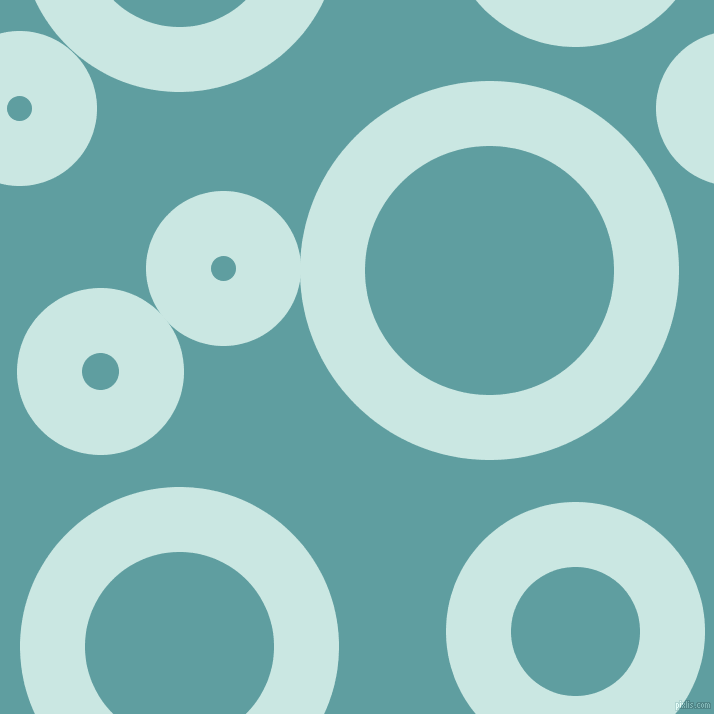 bubbles, circles, sponge, big, medium, small, 65 pixel line width, Jagged Ice and Cadet Blue circles bubbles sponge soap seamless tileable