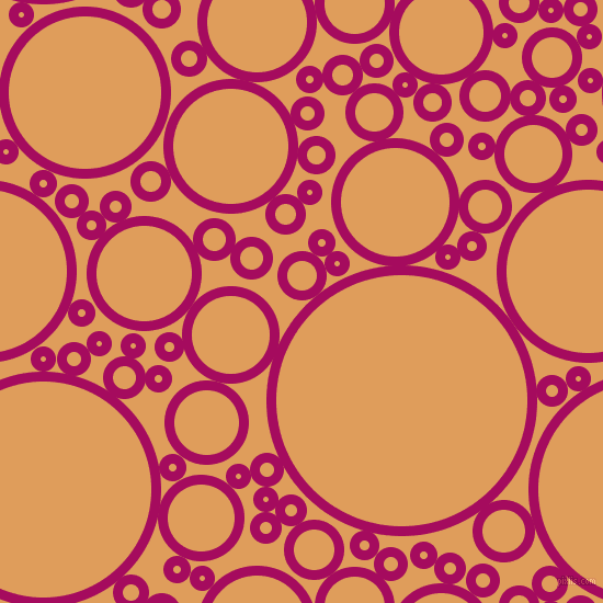 bubbles, circles, sponge, big, medium, small, 9 pixel line width, Jazzberry Jam and Porsche circles bubbles sponge soap seamless tileable