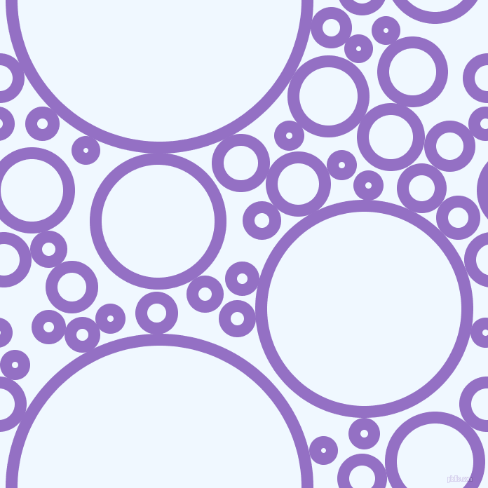 bubbles, circles, sponge, big, medium, small, 17 pixel line width, Lilac Bush and Alice Blue circles bubbles sponge soap seamless tileable
