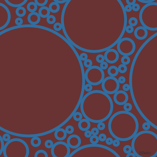 bubbles, circles, sponge, big, medium, small, 9 pixel line width, Lochmara and Persian Plum circles bubbles sponge soap seamless tileable
