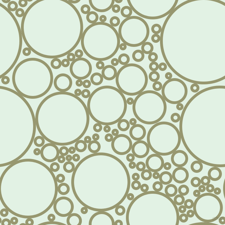 bubbles, circles, sponge, big, medium, small, 9 pixel line width, Malachite Green and Frosted Mint circles bubbles sponge soap seamless tileable