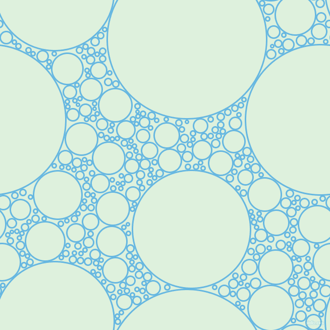 bubbles, circles, sponge, big, medium, small, 3 pixel line width, Malibu and Tara circles bubbles sponge soap seamless tileable