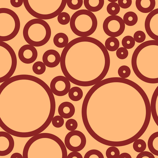 bubbles, circles, sponge, big, medium, small, 17 pixel line width, Mandarian Orange and Macaroni And Cheese circles bubbles sponge soap seamless tileable