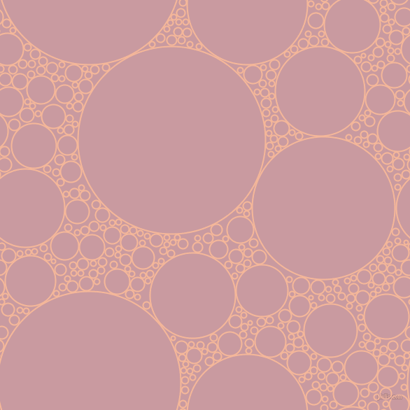bubbles, circles, sponge, big, medium, small, 2 pixel line width, Mandys Pink and Careys Pink circles bubbles sponge soap seamless tileable