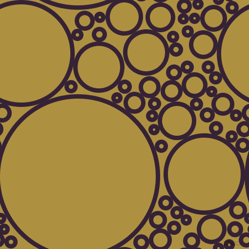 bubbles, circles, sponge, big, medium, small, 9 pixel line width, Mardi Gras and Turmeric circles bubbles sponge soap seamless tileable