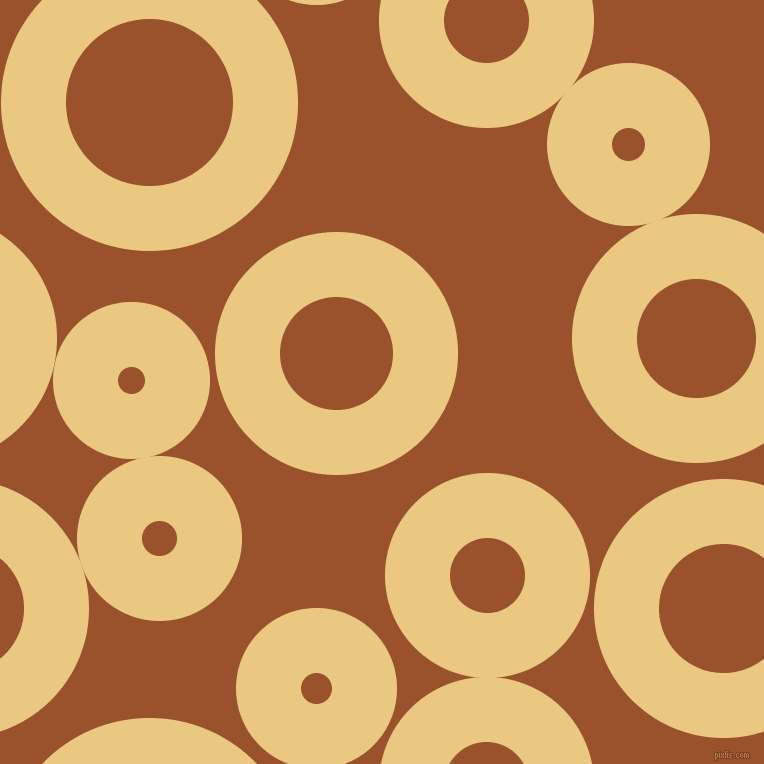 bubbles, circles, sponge, big, medium, small, 65 pixel line width, Marzipan and Hawaiian Tan circles bubbles sponge soap seamless tileable