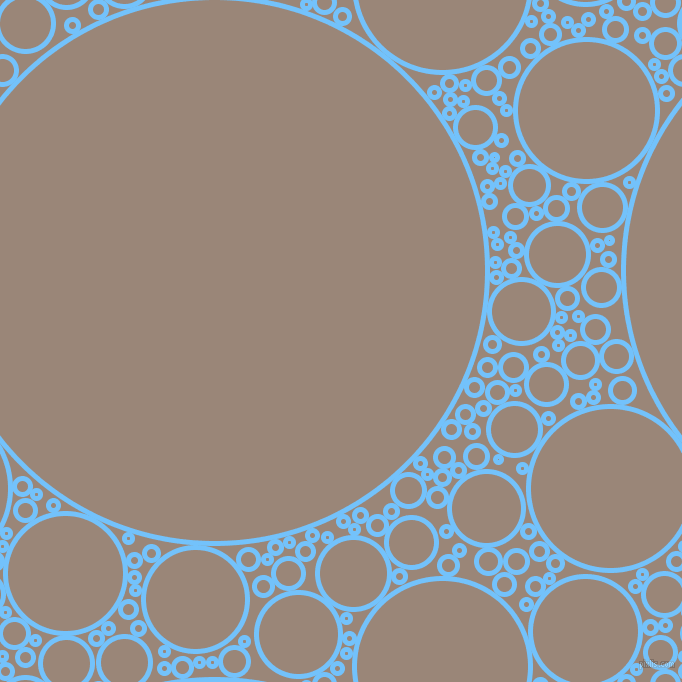 bubbles, circles, sponge, big, medium, small, 5 pixel line widthMaya Blue and Almond Frost circles bubbles sponge soap seamless tileable