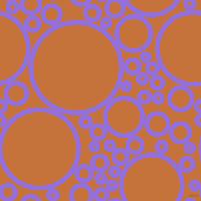 bubbles, circles, sponge, big, medium, small, 17 pixel line width, Medium Purple and Zest circles bubbles sponge soap seamless tileable