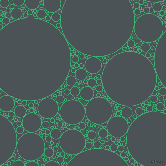 bubbles, circles, sponge, big, medium, small, 2 pixel line width, Medium Sea Green and Trout circles bubbles sponge soap seamless tileable