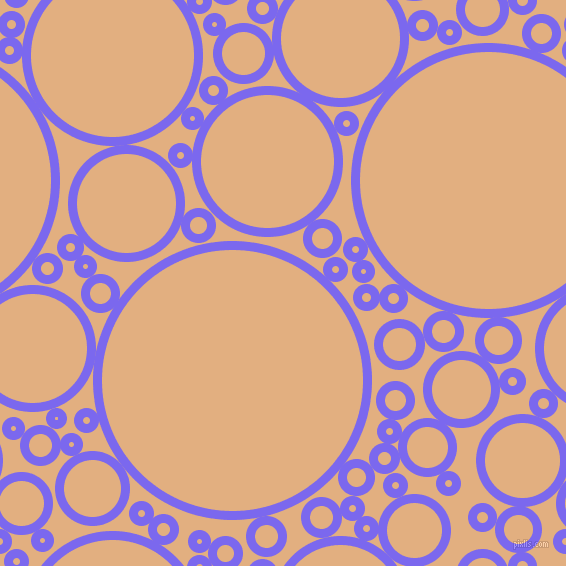 bubbles, circles, sponge, big, medium, small, 9 pixel line width, Medium Slate Blue and Manhattan circles bubbles sponge soap seamless tileable