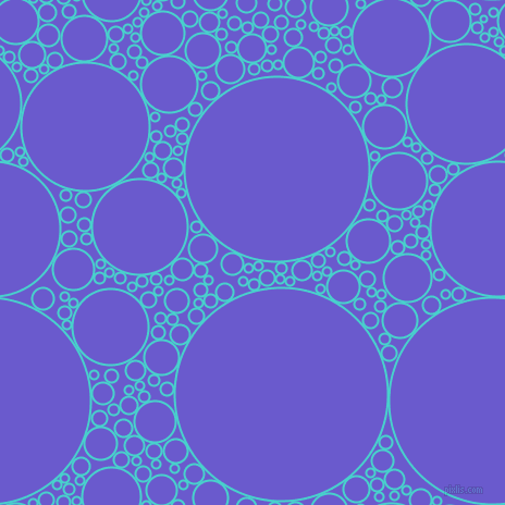 bubbles, circles, sponge, big, medium, small, 2 pixel line width, Medium Turquoise and Slate Blue circles bubbles sponge soap seamless tileable