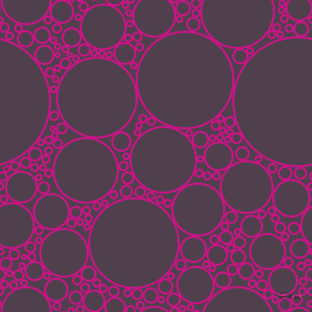 bubbles, circles, sponge, big, medium, small, 3 pixel line width, Medium Violet Red and Purple Taupe circles bubbles sponge soap seamless tileable
