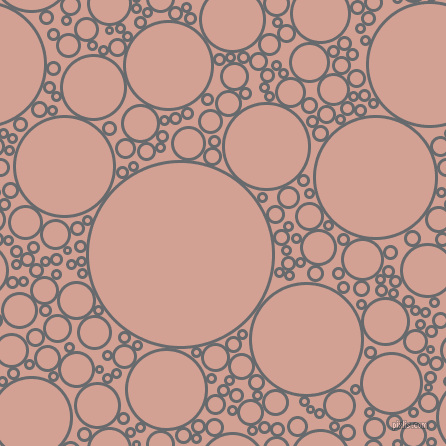 bubbles, circles, sponge, big, medium, small, 3 pixel line width, Mid Grey and Rose circles bubbles sponge soap seamless tileable
