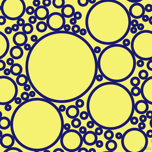 bubbles, circles, sponge, big, medium, small, 9 pixel line width, Midnight Blue and Dolly circles bubbles sponge soap seamless tileable