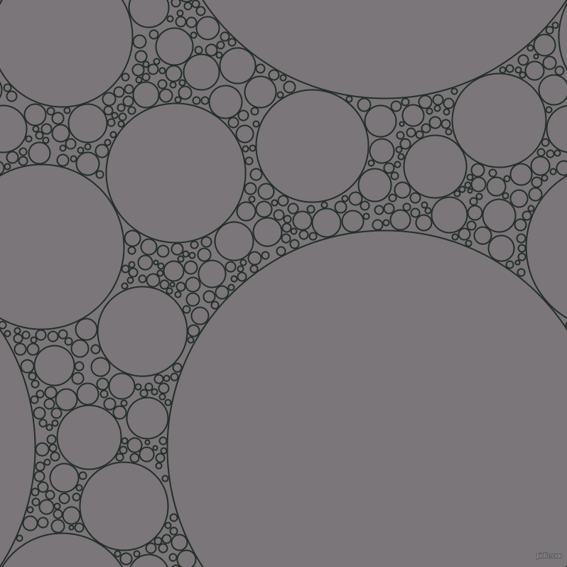 bubbles, circles, sponge, big, medium, small, 2 pixel line width, Midnight Moss and Monsoon circles bubbles sponge soap seamless tileable