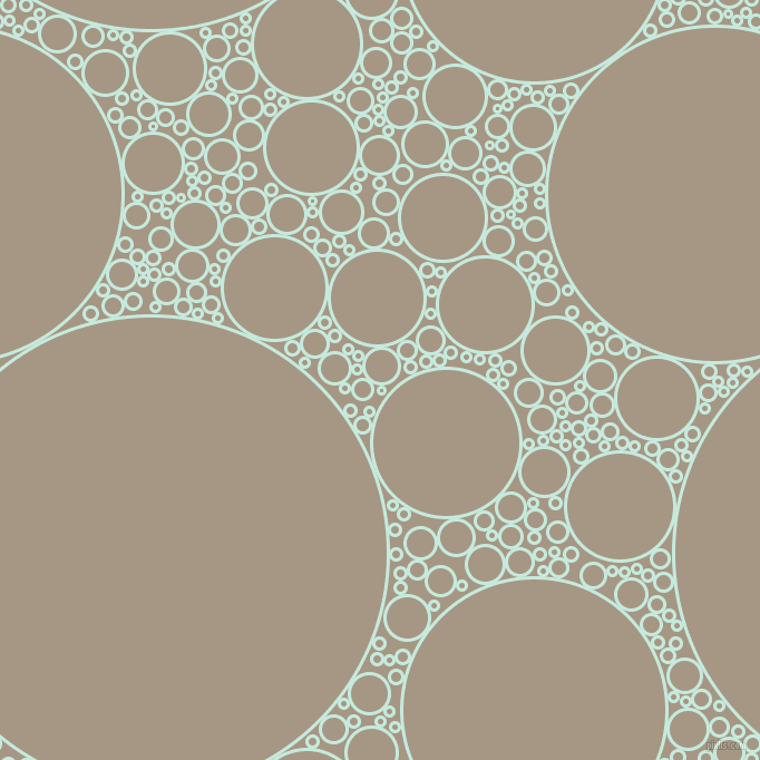 bubbles, circles, sponge, big, medium, small, 3 pixel line width, Mint Tulip and Malta circles bubbles sponge soap seamless tileable