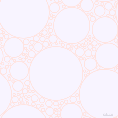 bubbles, circles, sponge, big, medium, small, 3 pixel line width, Misty Rose and Magnolia circles bubbles sponge soap seamless tileable