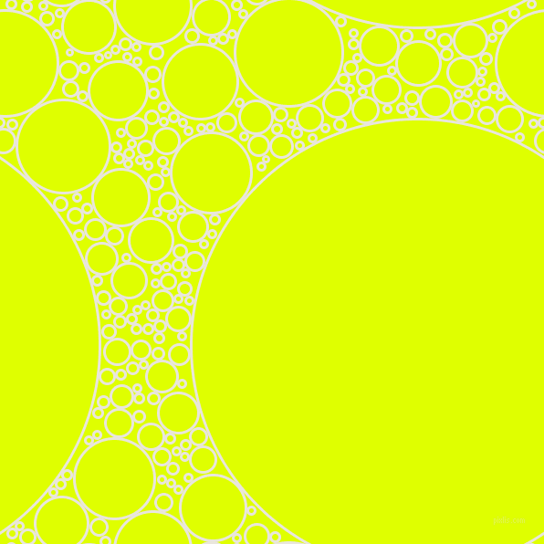 bubbles, circles, sponge, big, medium, small, 3 pixel line width, Narvik and Chartreuse Yellow circles bubbles sponge soap seamless tileable