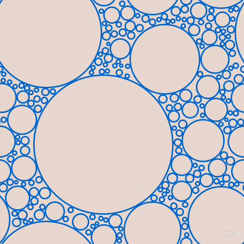 bubbles, circles, sponge, big, medium, small, 3 pixel line width, Navy Blue and Dawn Pink circles bubbles sponge soap seamless tileable