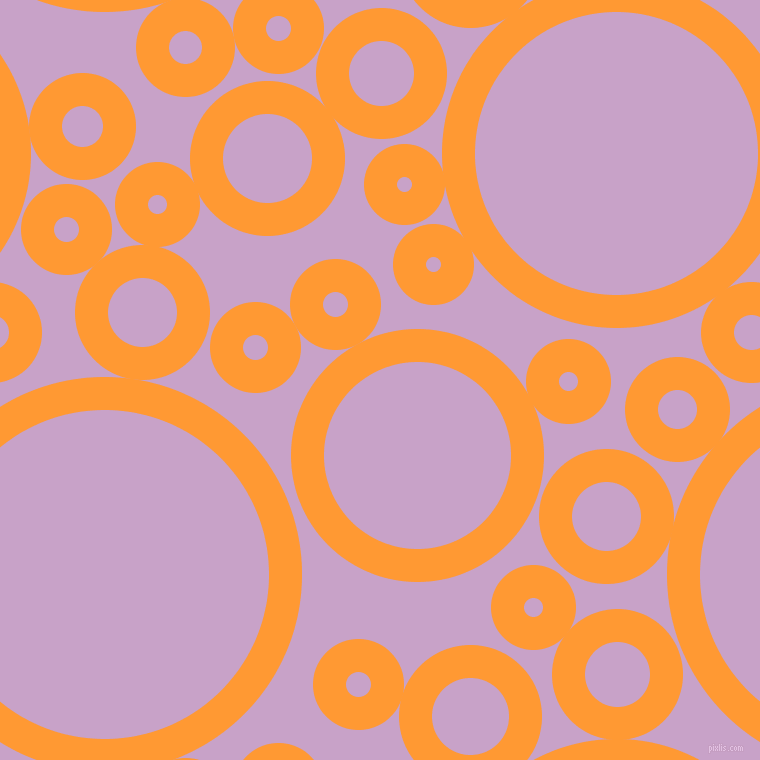 bubbles, circles, sponge, big, medium, small, 33 pixel line widthNeon Carrot and Lilac circles bubbles sponge soap seamless tileable