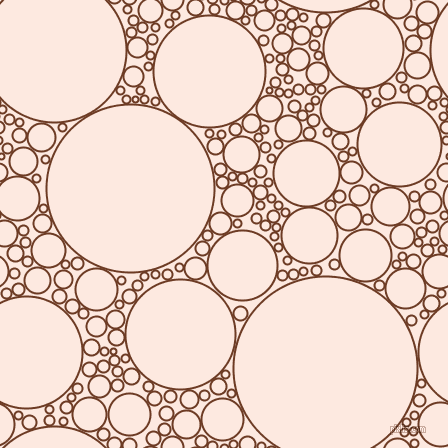 bubbles, circles, sponge, big, medium, small, 2 pixel line width, New Amber and Chablis circles bubbles sponge soap seamless tileable