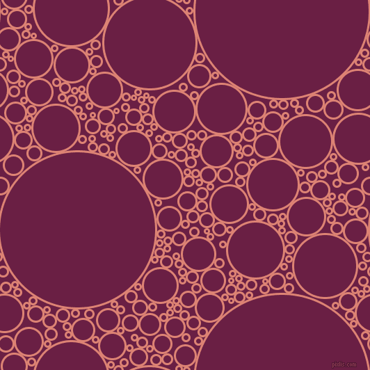 bubbles, circles, sponge, big, medium, small, 3 pixel line width, New York Pink and Pompadour circles bubbles sponge soap seamless tileable