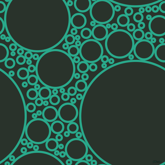 bubbles, circles, sponge, big, medium, small, 9 pixel line width, Niagara and Gordons Green circles bubbles sponge soap seamless tileable