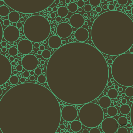 bubbles, circles, sponge, big, medium, small, 2 pixel line width, Ocean Green and Woodrush circles bubbles sponge soap seamless tileable